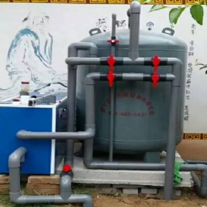 新池新水新設(shè)備安裝現(xiàn)場